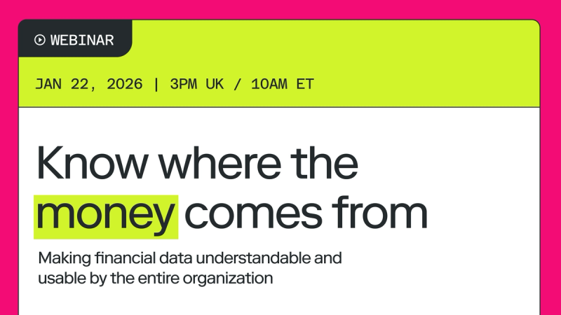 Know where the money comes from